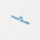 Stone Island Junior Text Logo T-Shirt in White