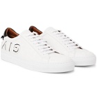Givenchy - Urban Street Logo-Print Leather Sneakers - White