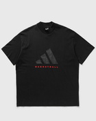 Adidas Basketball 001 T-Shirt Black Mens Shortsleefe