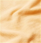 Incotex - Slim-Fit Garment-Dyed Cotton-Piqué Polo Shirt - Yellow