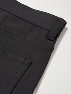 Theory - Baxter Stretch-Cotton Twill Trousers - Black