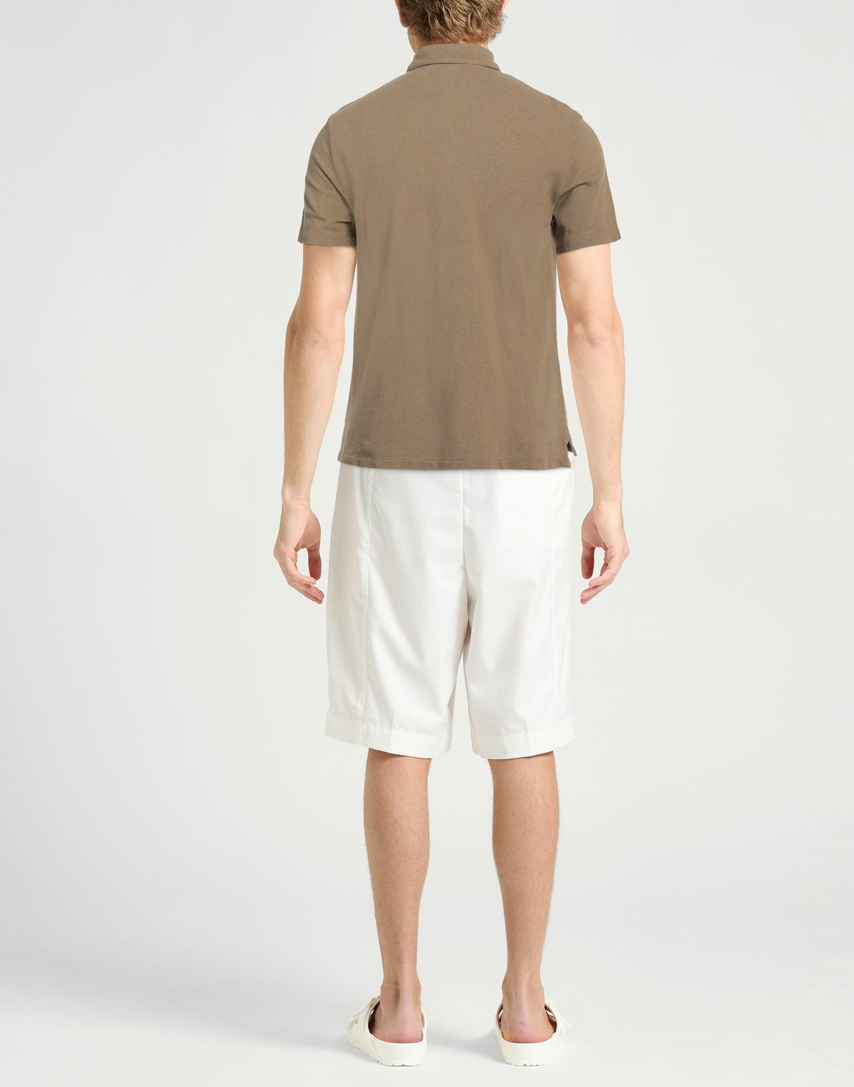 Boglioli Mens Polo shirt Khaki