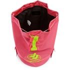 Juun.J Pink Logo Backpack