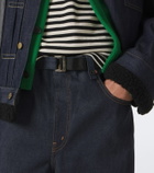 Sacai Belted wide-leg jeans
