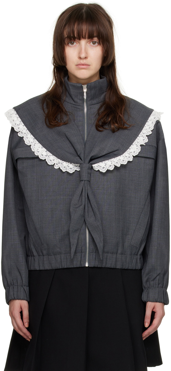 back emb shirring sleeve blouson – BUNNY APARTMENT