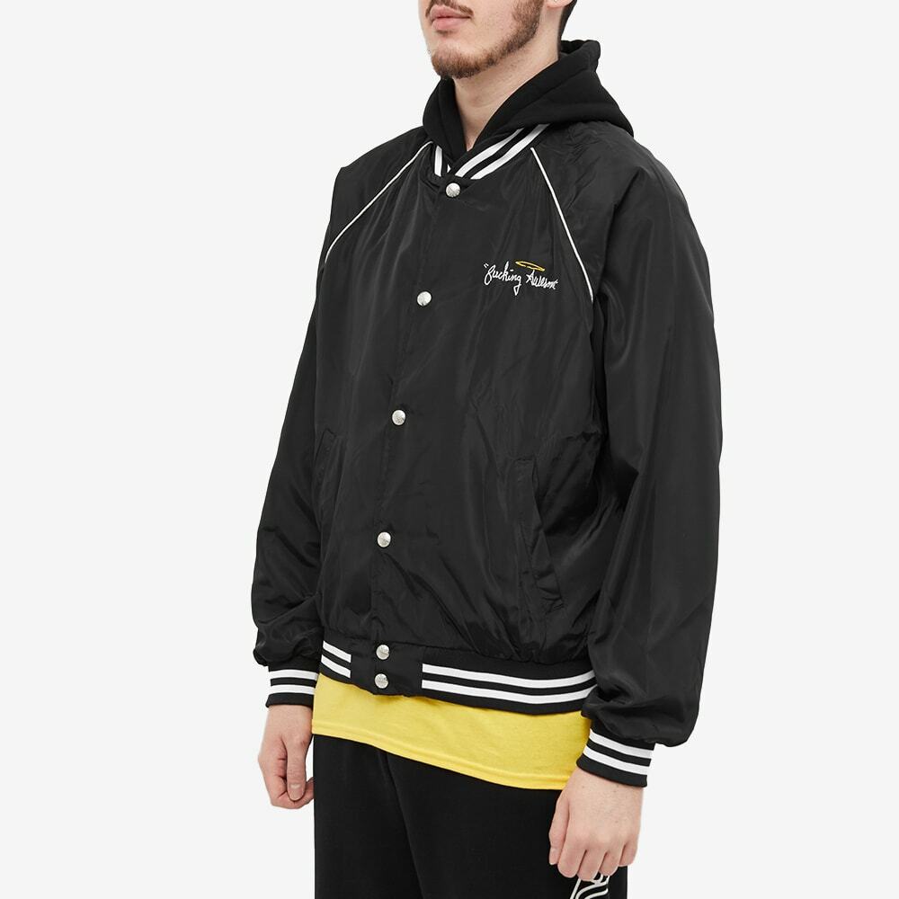 Fucking Awesome Men's R.I.P. Bandit Bomber Jacket in Black Fucking