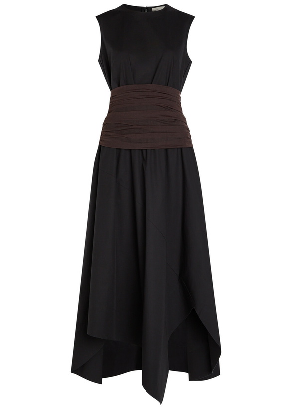 sachin and babi light blue dress Embroidered tulle midi skirt in black - Tory Burch