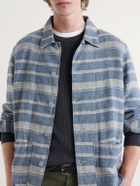 RRL - Striped Linen Shirt - Blue