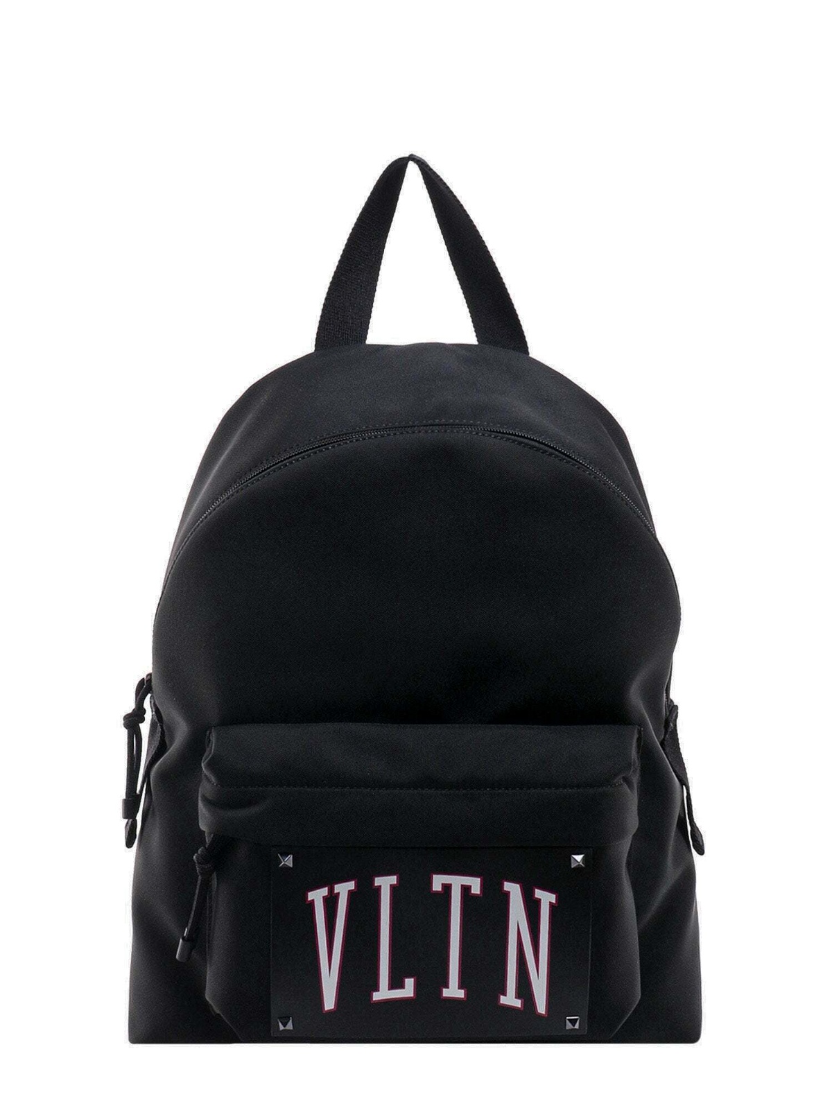Valentino - Valentino Garavani Rockstud Pebble-Grain Leather Backpack - Men  - Black Valentino Garavani