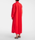 The Frankie Shop Calren cotton shirtdress