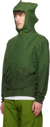 YAKU Green D Hoodie