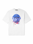 Acne Studios - Exford Printed Cotton-Jersey T-Shirt - White