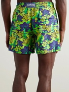 Vilebrequin - Moorea Straight-Leg Mid-Length Printed Swim Shorts - Green