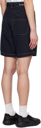 Soulland Black Marty Shorts