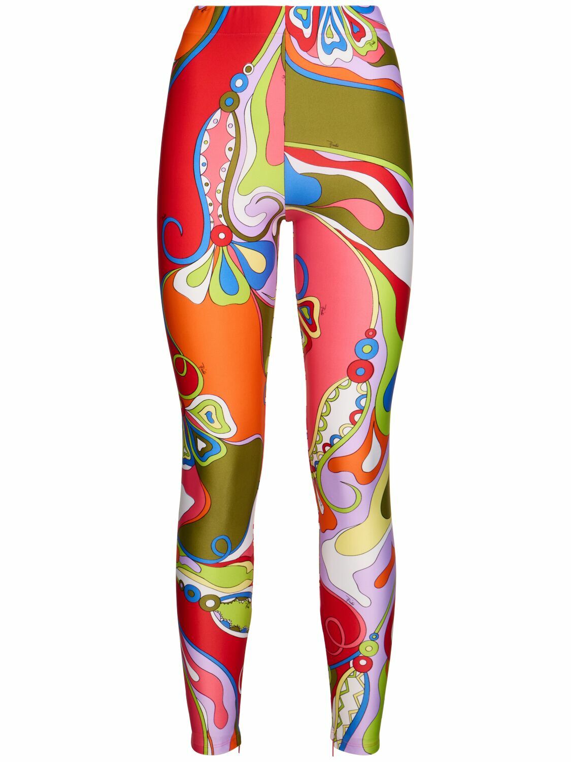 ボトムスその他 Emilio Pucci Jacquard patterned leggings (3RKT053R955 A63) Pucci Printed leggings Emilio Pucci