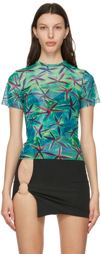 Photo: Louisa Ballou Green & Blue Beach T-Shirt