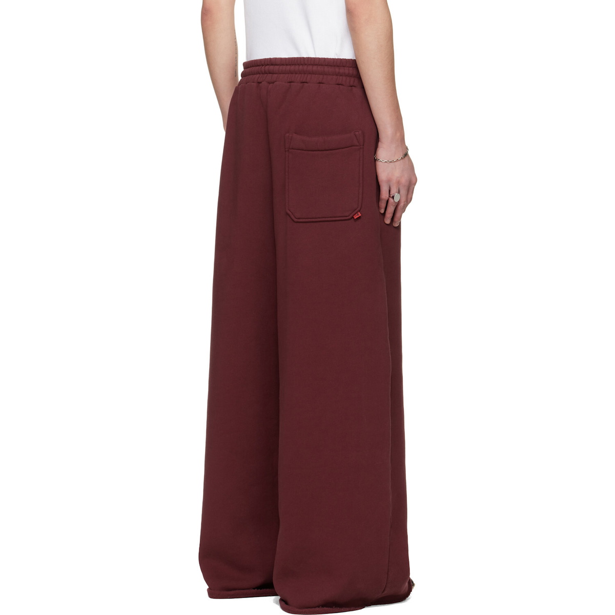 LU'U DAN BRUCE LEE x LỰU ĐẠN Burgundy Gym Sweatpants