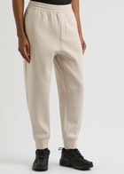 Emporio Armani Stretch-jersey Sweatpants Ecru