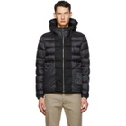 Ten c Reversible Black Down Hooded Liner Jacket