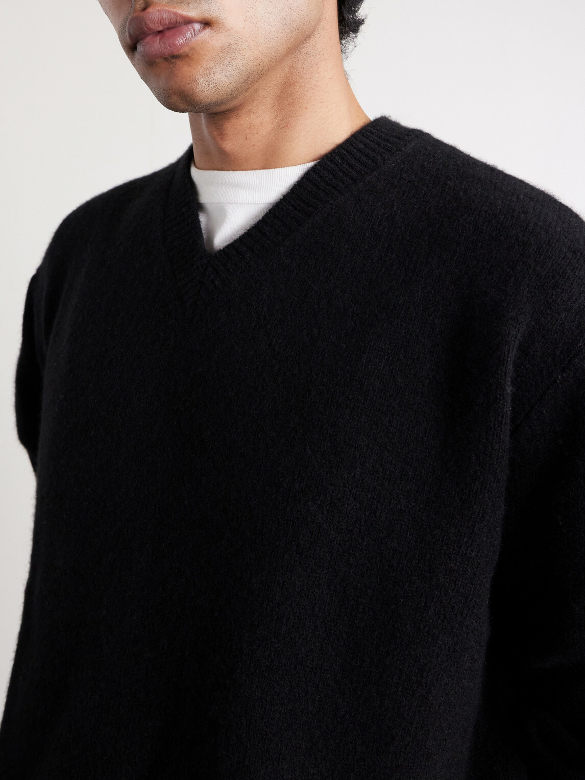 The Elder Statesman - Statesman Cashmere Sweater - Black The Elder