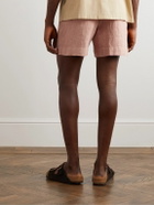 La Paz - Pestana Straight-Leg Linen Drawstring Shorts - Orange