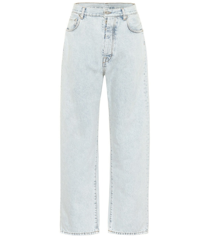 Photo: Unravel - High-rise wide-leg jeans