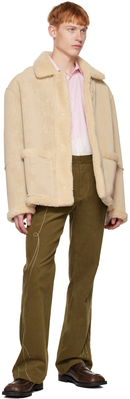 TheOpen Product SSENSE Exclusive Beige Jacket