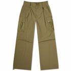 Moncler Men's Cargo Trousers in Brown