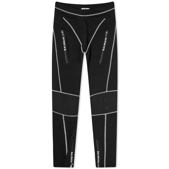 Photo: Balmain Zip Legging