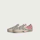 Vans Men's A.O.D. LX Classic Slip-On 98 in Black/Red Checkerboard