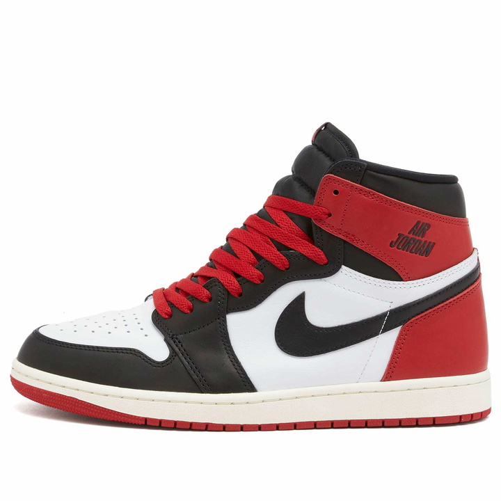 Photo: Air Jordan 1 Retro High Og Sneaker in Black/Varsity Red/White