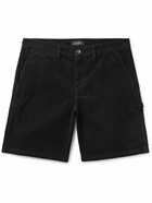 Saturdays NYC - Ross Straight-Leg Cotton-Corduroy Shorts - Black