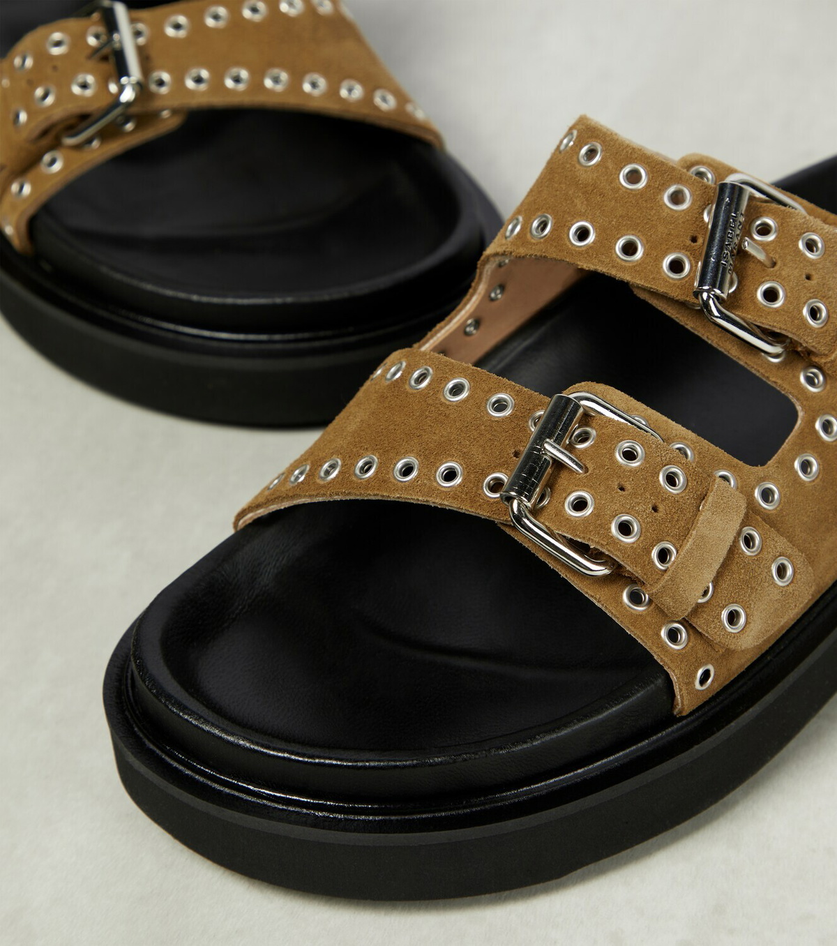 Isabel Marant Lennyo embellished suede sandals Isabel Marant