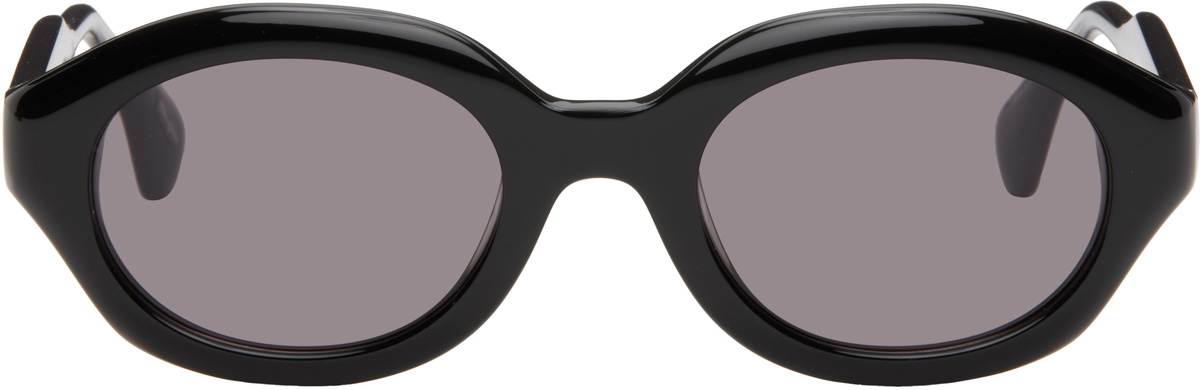 Vivienne Westwood Gold Hardware Orb Oval Sunglasses Vivienne Westwood
