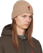 AMI Paris Tan Ami de Cœur Beanie