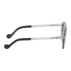 Moncler Silver ML 0063 Sunglasses