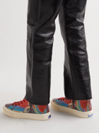 Givenchy - Josh Smith Printed Leather High-Top Sneakers - Red