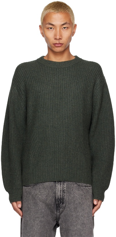Photo: LISA YANG Green 'The Cyrille' Sweater
