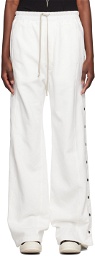 Rick Owens DRKSHDW Off-White Pusher Lounge Pants