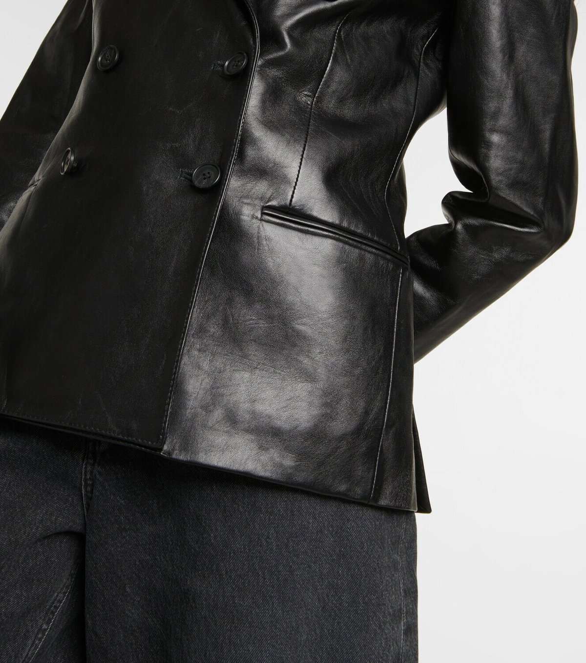 Polo Ralph Lauren - Double-breasted leather jacket Polo