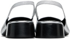 Nicole Saldaña Silver Paz Heels