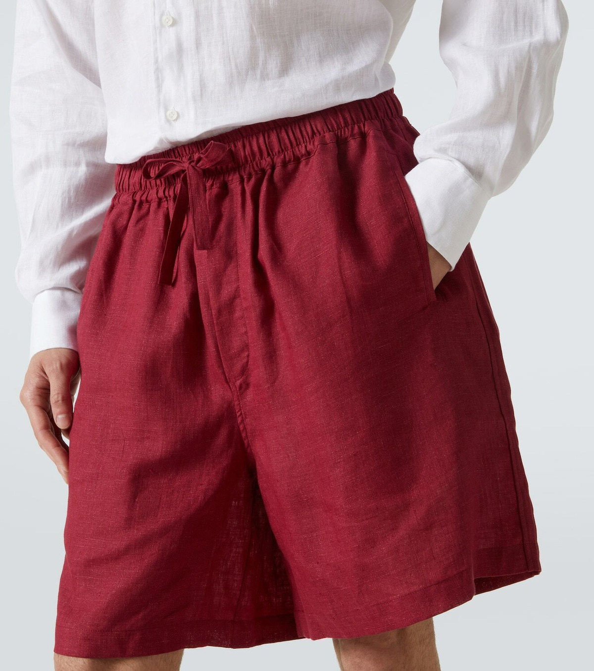 Saman Amel Linen shorts