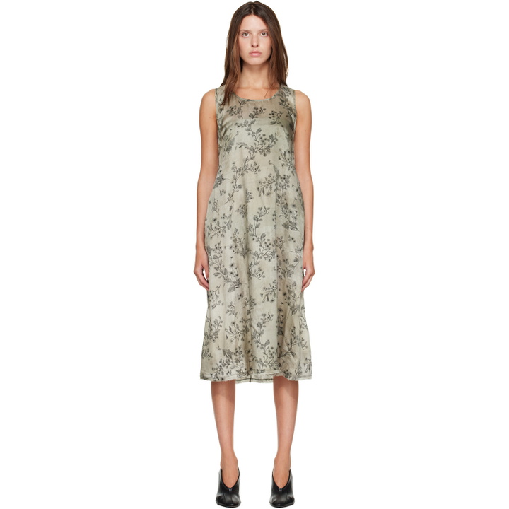 Photo: R13 Green Sleeveless Midi Dress