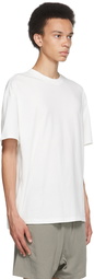 Essentials Three-Pack White Jersey T-Shirts