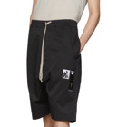 Rick Owens Drkshdw Black Pods Shorts