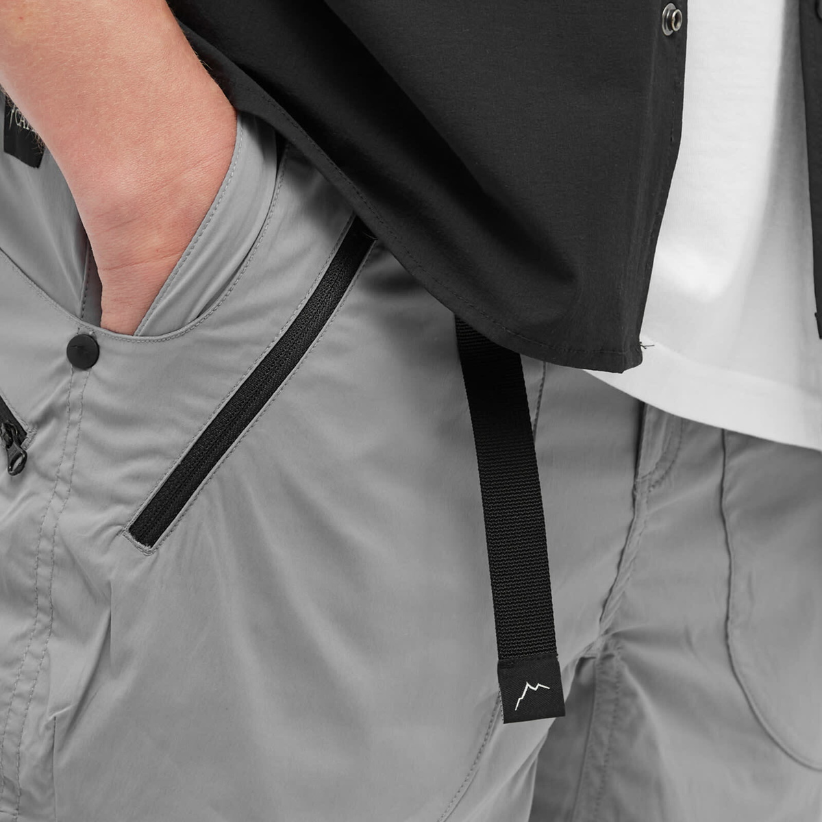CAYL Men's Nylon Trail Shorts - Grey