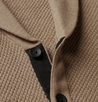 rag & bone - Cardiff Shawl-Collar Merino Wool and Cotton-Blend Cardigan - Neutrals