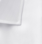 Kingsman - Turnbull & Asser White Herringbone Cotton Shirt - White