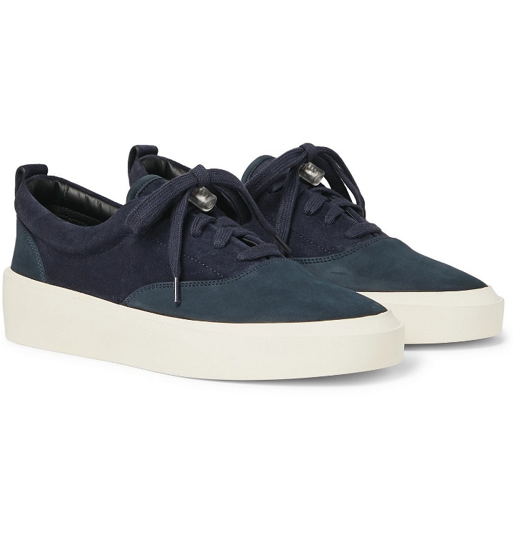 Photo: Fear of God - 101 Suede and Nubuck Sneakers - Blue