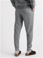 Oliver Spencer Loungewear - Ribbed Recycled Cotton-Jersey Hoodie - Gray